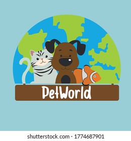 Diseño de logotipo para una tienda de mascotas
