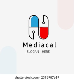 Logo design for pharmaceutical and hospital laboratories