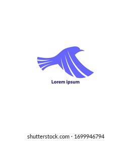 LOGO design.
pigeon-shaped business logo