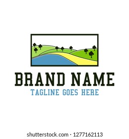 logo design of plantation views