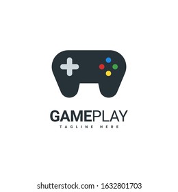 Logo Design Playing Game Logo Vector Stock Vector (Royalty Free ...