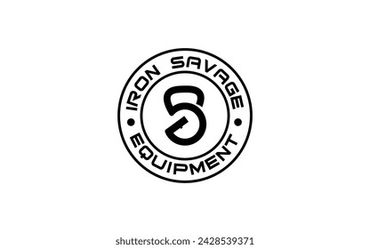is logo design power energy electricity concept gym fitness studio business