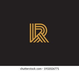 Diseño de logotipo R. Carta inicial.