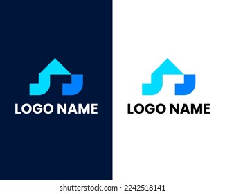 Logo design of R P PR RP in vector for construction, home, real estate, building, property. Minimal awesome trendy professional logo design template on black background.
