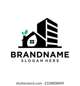 Diseño de logotipo para bienes raíces