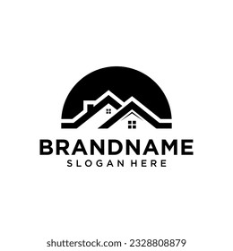 Diseño de logotipo para bienes raíces