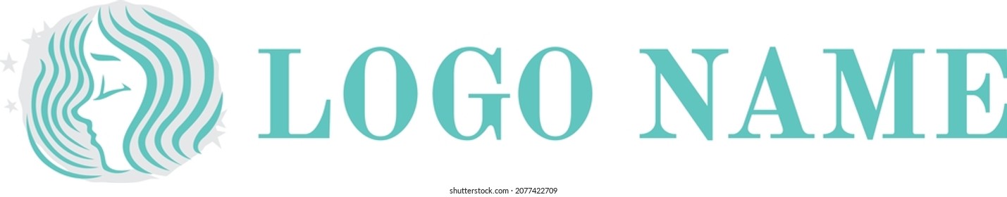 logo design reflects beauty, girly, feminine which suitable with girly and beauty aspect