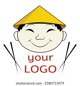Logo design, restaurant, cafe, korean food, asian food, chinese food, delicious food, restaurant logo, japanese cuisine, sushi