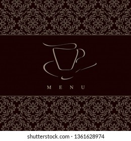 logo design of a restaurant, food menu cover, food menu. Can be used for food in the form of salads, main dishes, dessert cocktails, shots and drinks.