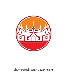 Logo design for restaurants concept