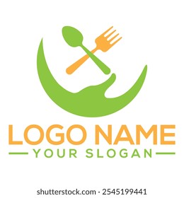  de design de logotipo para restaurantes com facas, garfos e colheres design