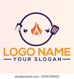  of logo design for restaurants with knives, forks and spoons design