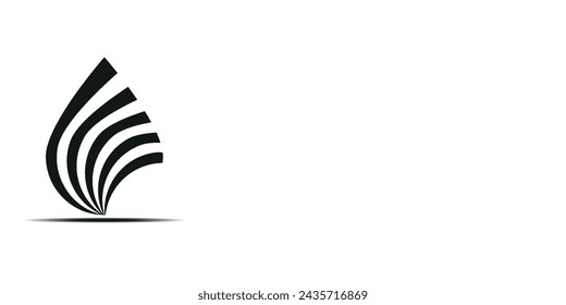 Logo design. Round shape. Vector illustration.