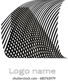 Logo design. Round shape. Vector illustration. 
