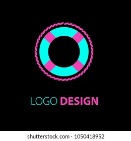 Logo design. Sailing logo design element.