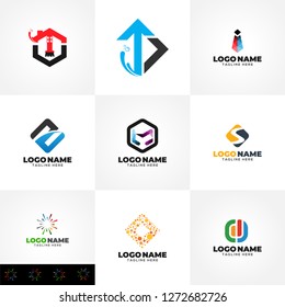 Logo Design Set Templates