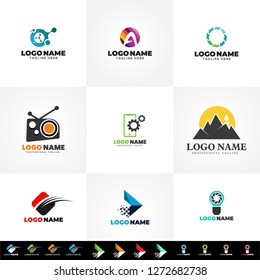 Logo Design Set Templates