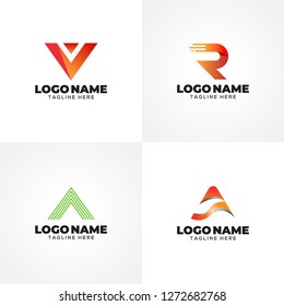 Logo Design Set Templates