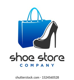 logo design shoes and women's handbag shop