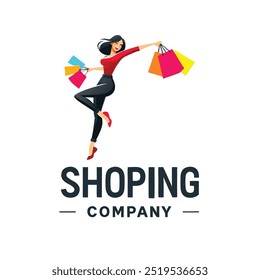  design de logotipo para empresa de compras