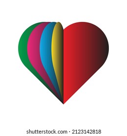 Logo design simple logo colorful illustration