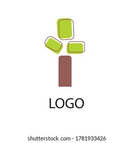 Logo design, sites template, mobile apps, vector icon ecology