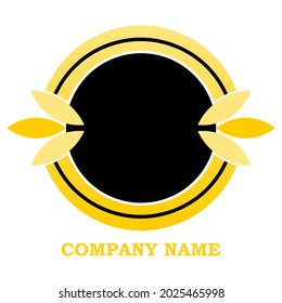 logo design with six leaves