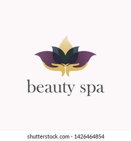 Logo design for spa. Suitable for spa companies, beauty, beauty medicine, etc.