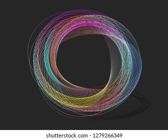 Logo Design with Spiralling Lines