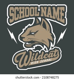 Logo design for sport team, tournament, league or school mascot 