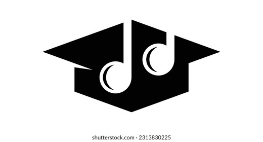diseño de logotipo estudio música icono vector