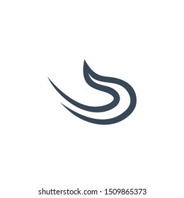 logo design swoosh or scribble abstract, vector, line, bold, scratch for element graphic