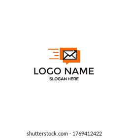 Logo-Design-Symbol-Briefumschlag-Mail senden