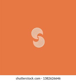 logo design symbol S abstract