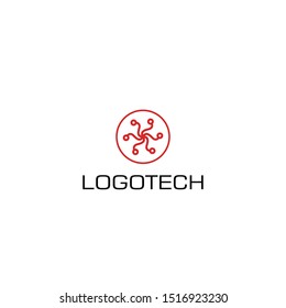 Logo design Technology abstract concept for your company