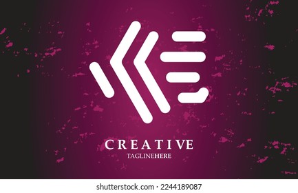 PLANTILLA DE DISEÑO DE LOGOTIPO CON ANTECEDENTES ABSTRACTOS