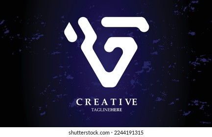 LOGO DESIGN TEMPLATE WITH ABSTRACT BACKGROUND