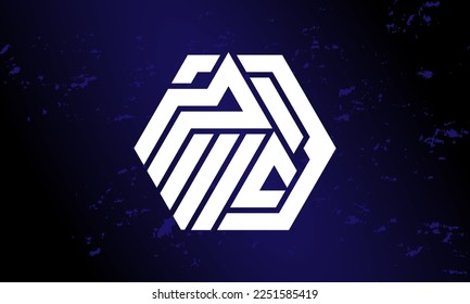 LOGO DESIGN TEMPLATE WITH ABSTRACT BACKGROUND