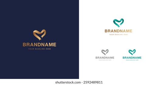 Logo design template with alphabet M. Letterform design or brand identity. Mark or symbol. Vector illustration for Brand identity or logo projects.