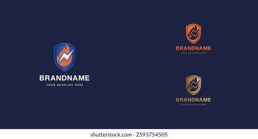 Logo design template with alphabet M. Letterform design or brand identity. Mark or symbol. Vector illustration for Brand identity or logo projects.