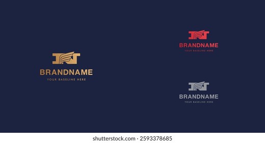 Logo design template with alphabet N. Letterform design or brand identity. Mark or symbol. Vector illustration for Brand identity or logo projects.