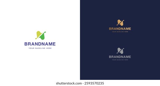 Logo design template with alphabet N. Letterform design or brand identity. Mark or symbol. Vector illustration for Brand identity or logo projects.