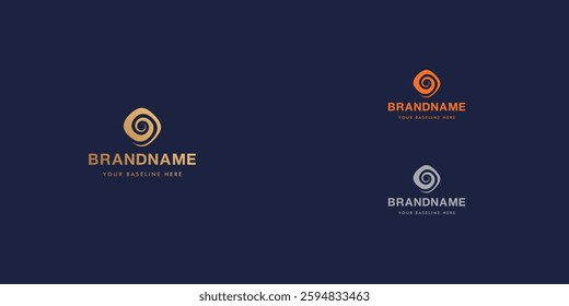 Logo design template with alphabet O. Letterform design or brand identity. Mark or symbol. Vector illustration for Brand identity or logo projects.