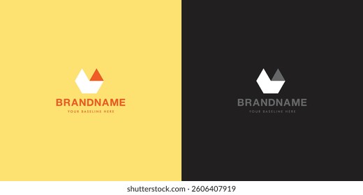 Logo design template with alphabet U. Letterform design or brand identity. Mark or symbol. Vector illustration for Brand identity or logo projects.