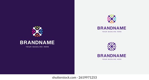 Logo design template with alphabet X. Letterform design or brand identity. Mark or symbol. Vector illustration for Brand identity or logo projects.