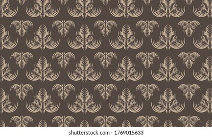 logo design template background, ornamental pattern design