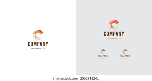 Logo design template with C alphabet. Letterform design. Mark or design template. Vector illustration.