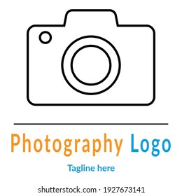 Logo Design template Camera,  photography studio, photographer, photo. Company, brand, branding, corporate, identity, logotype. 