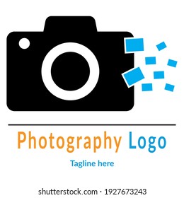 Logo Design template Camera,  photography studio, photographer, photo. Company, brand, branding, corporate, identity, logotype. 