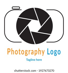 Logo Design template Camera,  photography studio, photographer, photo. Company, brand, branding, corporate, identity, logotype. 